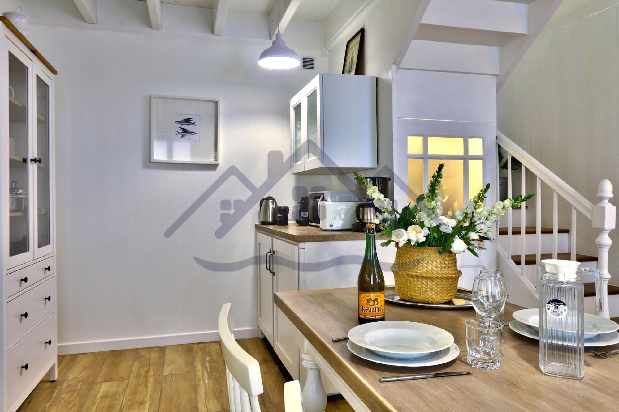 Holiday home Localise - M4 - Ty Gwenn - La Maison A La Pointe De Lechiagat - Acces A Deux Pas D'une Terrasse Vue Privative - Wifi Inclus - Draps Inclus - Animaux Bienvenus